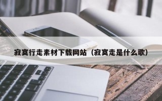 白沙寂寞行走素材下载网站（寂寞走是什么歌）